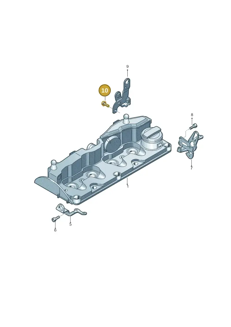 N91048802 — Volkswagen Amarok twin cab (2022-) diagram 683103800, position 10