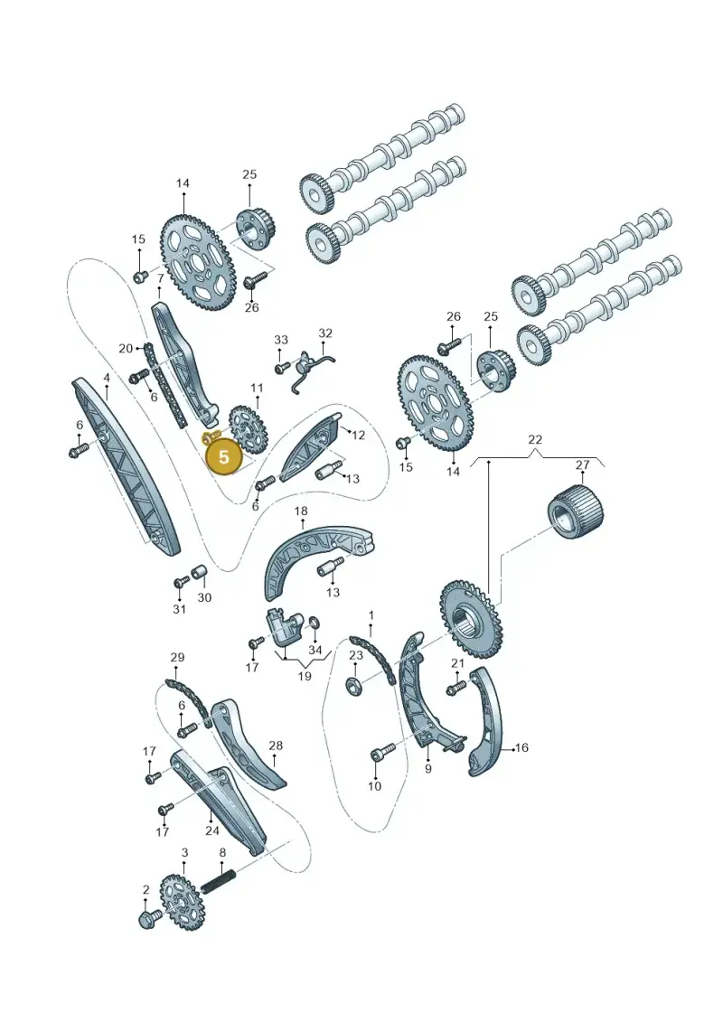 N91048802 — Volkswagen Amarok twin cab (2022-) diagram 788109560, position 5
