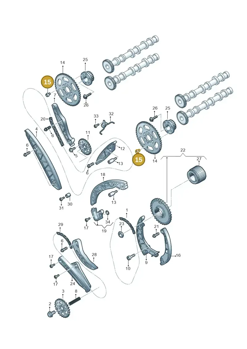 N91052201 — Volkswagen Amarok twin cab (2022-) diagram 788109560, position 15
