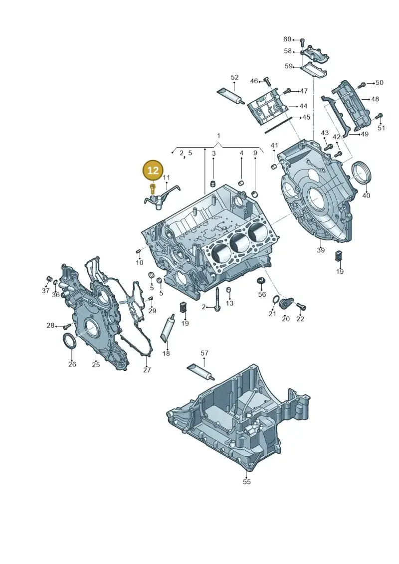 N91054701 — Volkswagen Amarok twin cab (2022-) diagram 894103250, position 12
