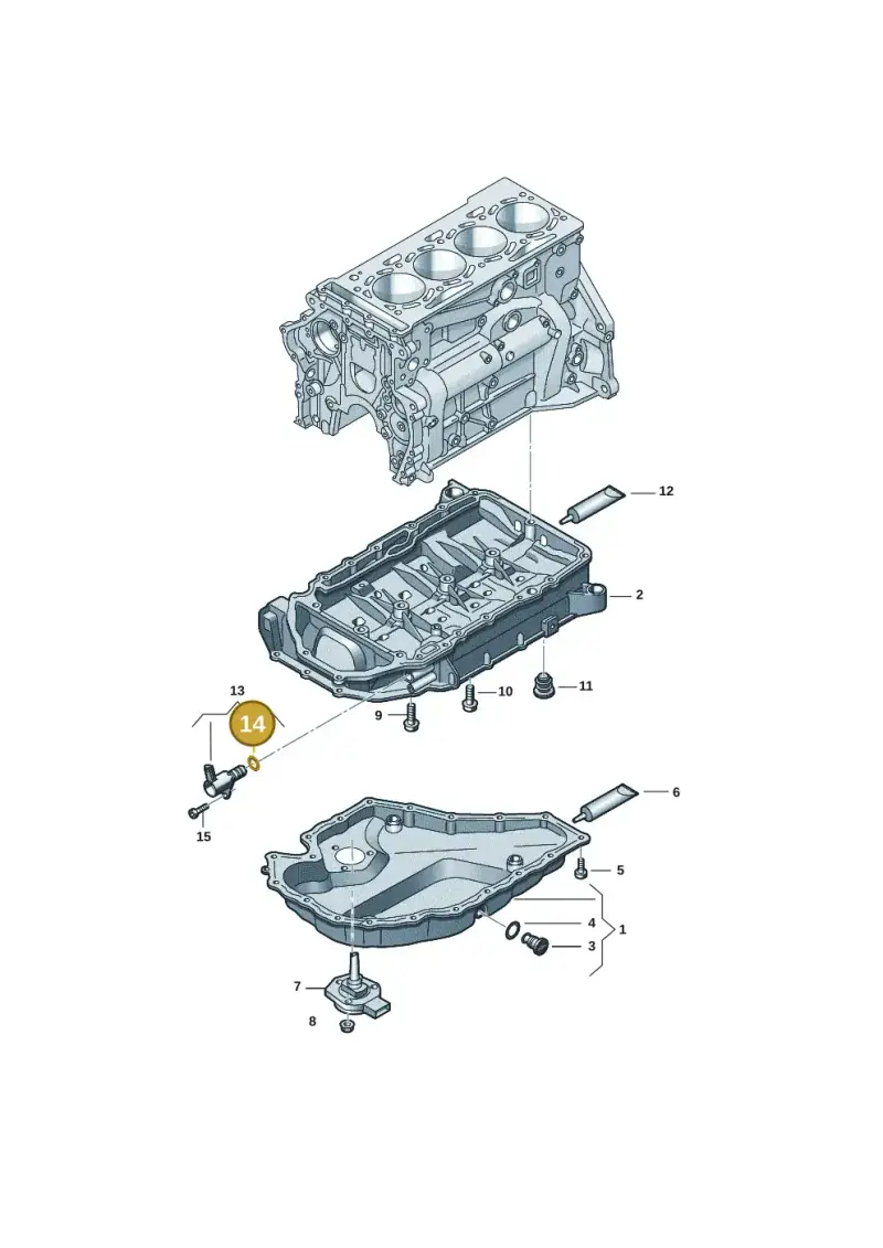 N91056801 — Volkswagen Multivan (2021-) diagram 5h0103015, position 14
