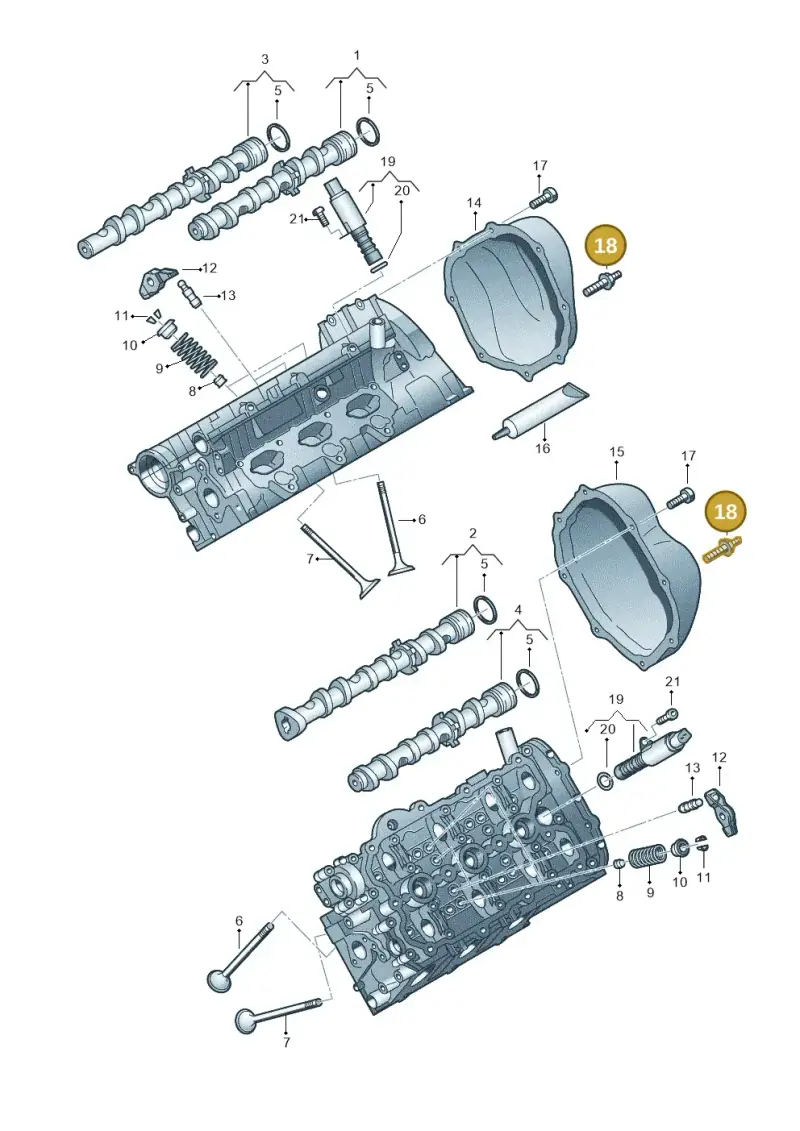 N91057302 — Volkswagen Touareg BlueMotion (2014-2018) diagram 693109050, position 18