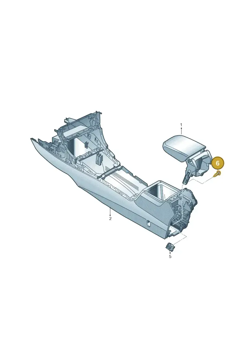 N91058201 — Volkswagen Golf 1.6 (2015-2019) diagram 746863600, position 6