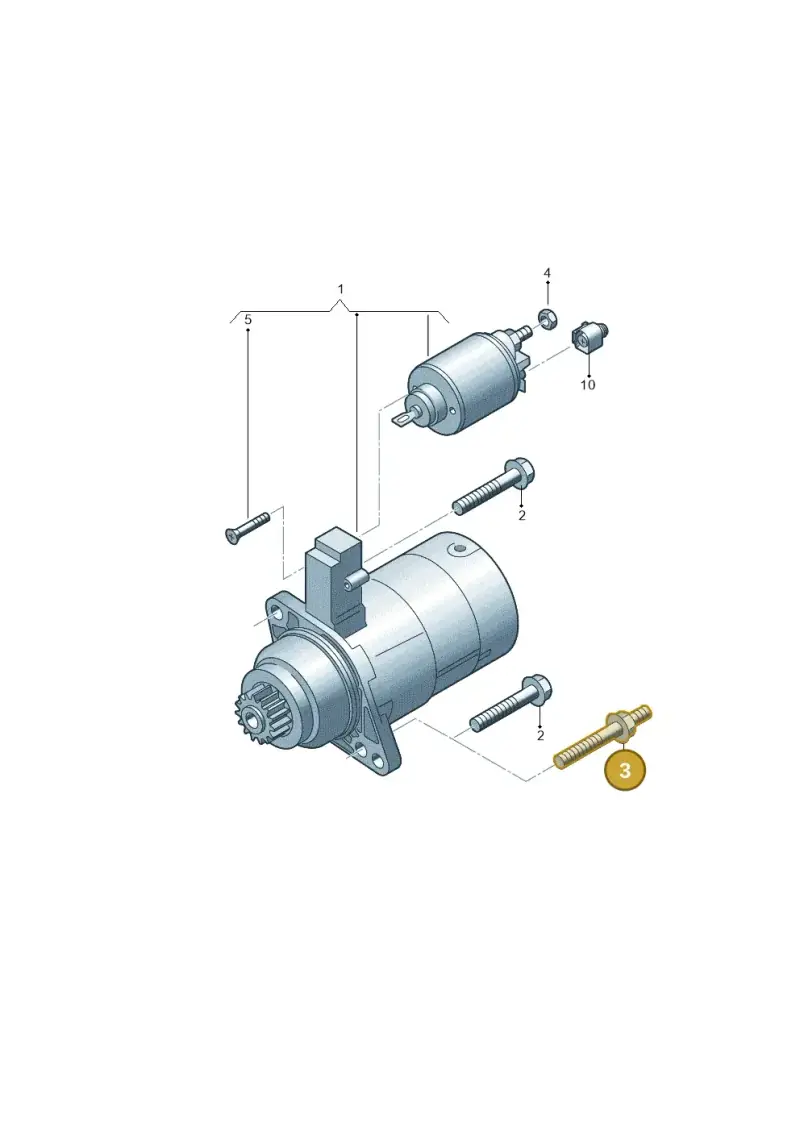 N91059301 — Volkswagen Golf 1.6 (2015-2019) diagram 746911000, position 3
