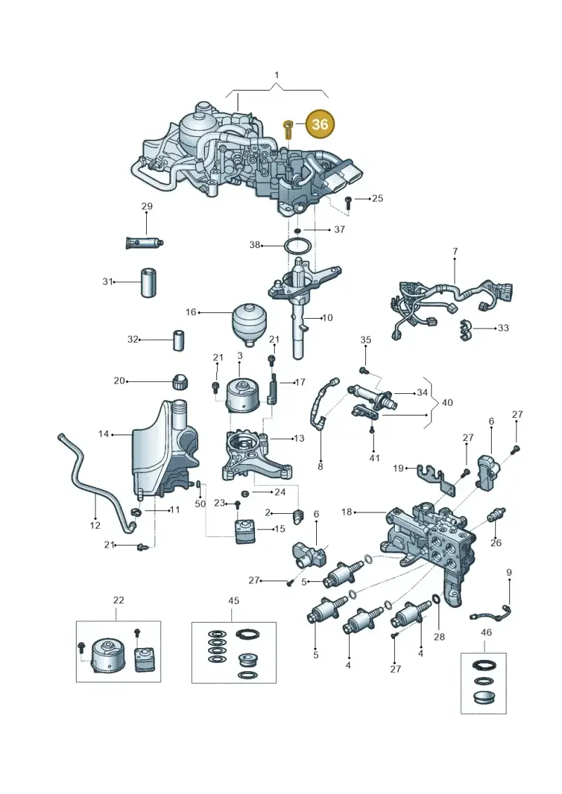 N91063901 — Volkswagen Polo (2011-2014) diagram 388301650, position 36