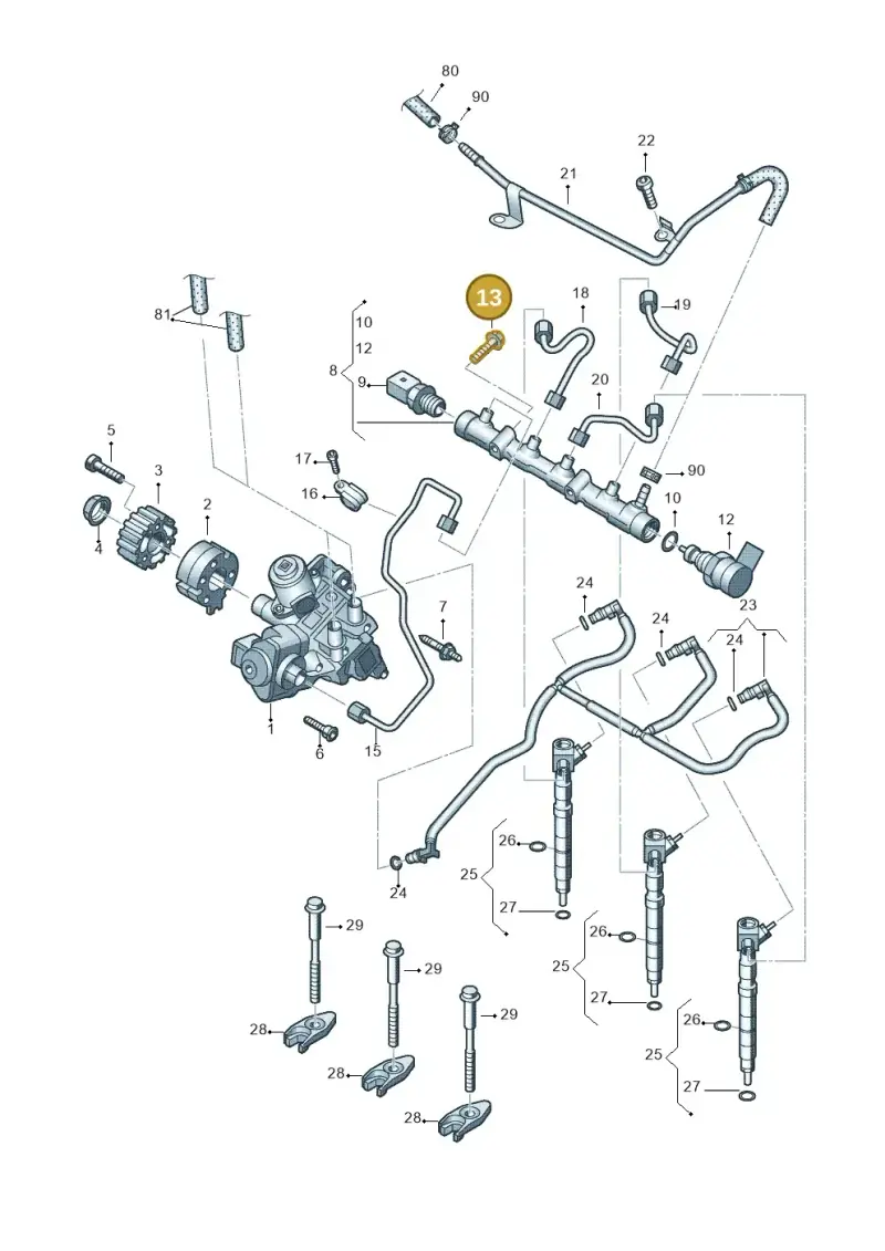N91066001 — SEAT Ibiza (2012-) diagram 677130300, position 13