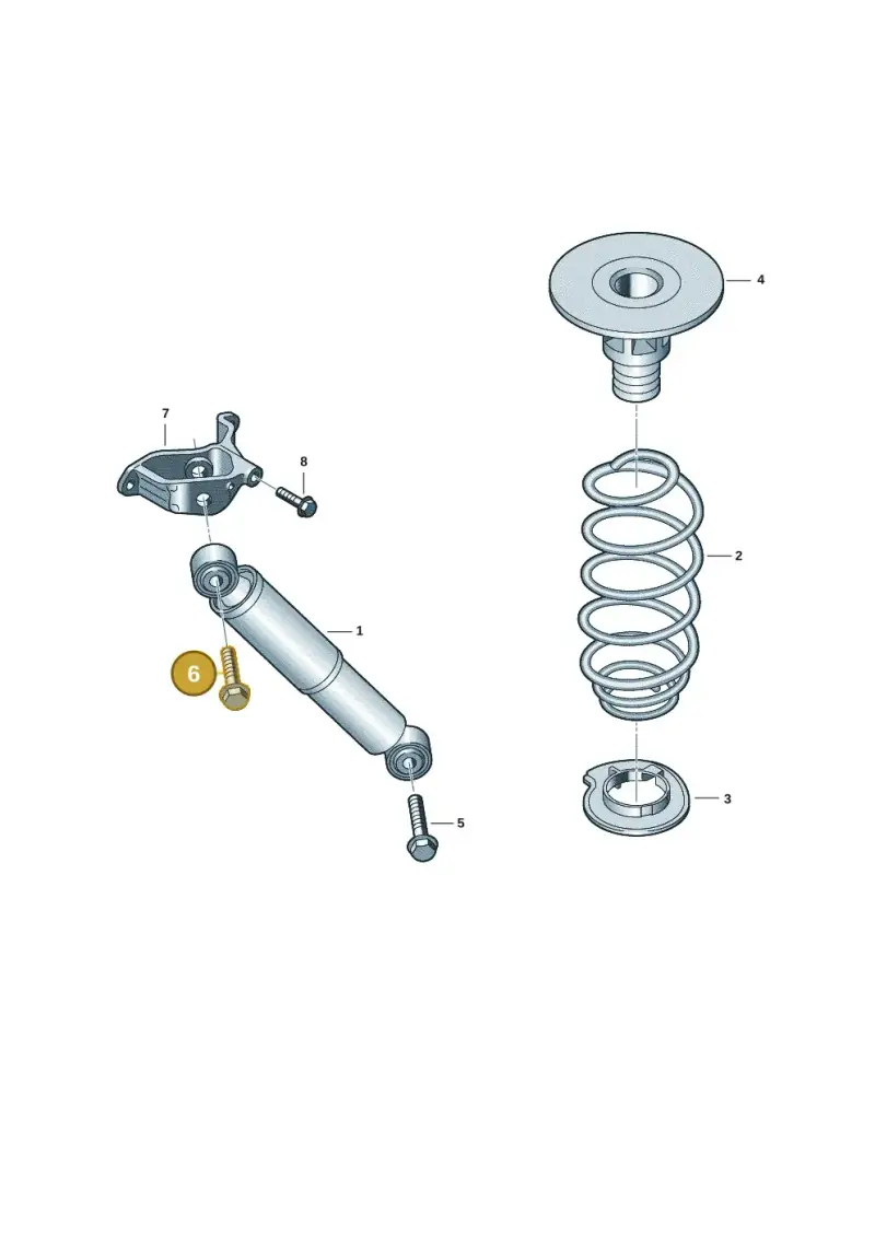 N91066201 — Volkswagen Multivan (2021-) diagram 7t0511040, position 6