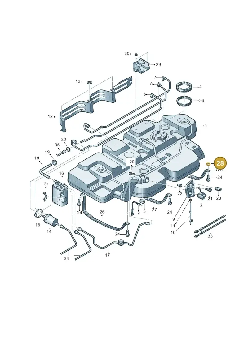 N91068401 — Volkswagen Caravelle (2015-2019) diagram 862201400, position 28