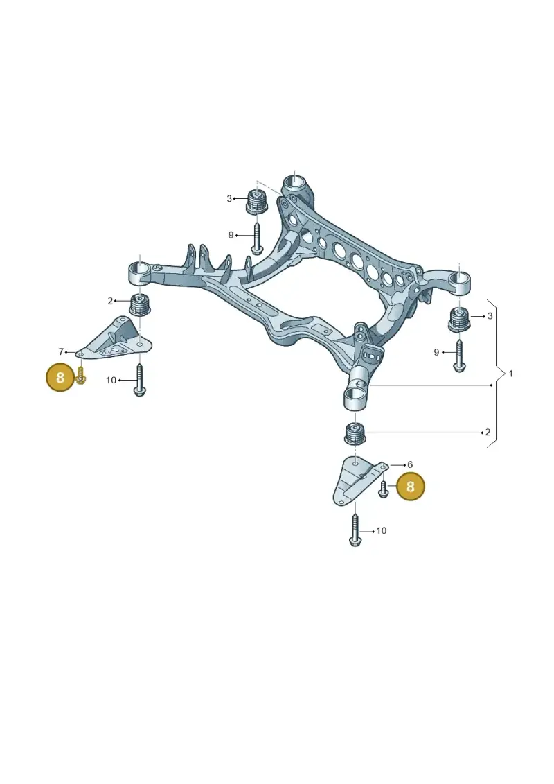 N91068701 — Audi A4                08> (2007-) diagram 636505050, position 8