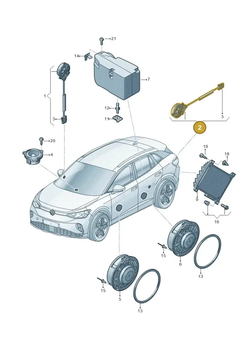 N91069902 — Skoda Enyaq (2020-2021) diagram 11a035035, position 2