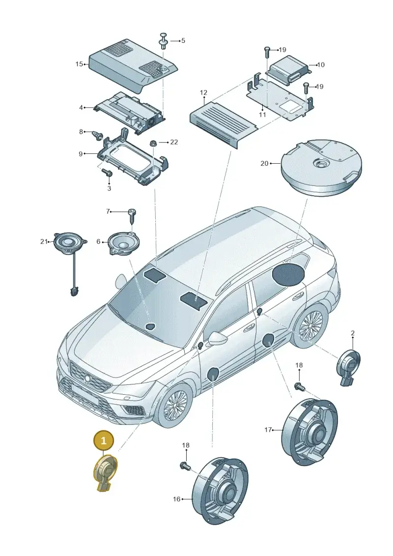 N91069902 — Skoda Kodiaq (2018-2022) diagram 804000160, position 1+2