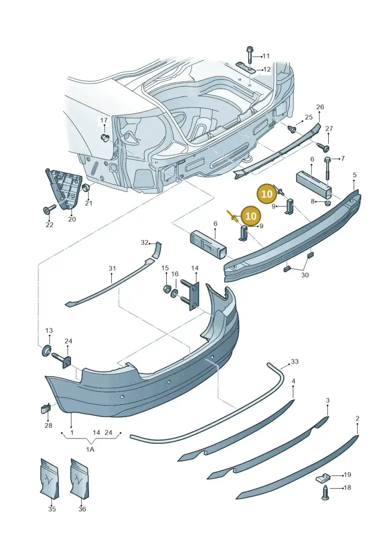 N91075401 — Audi RS4 Cabrio qu.    08> (2007-) diagram 273807500, position 10