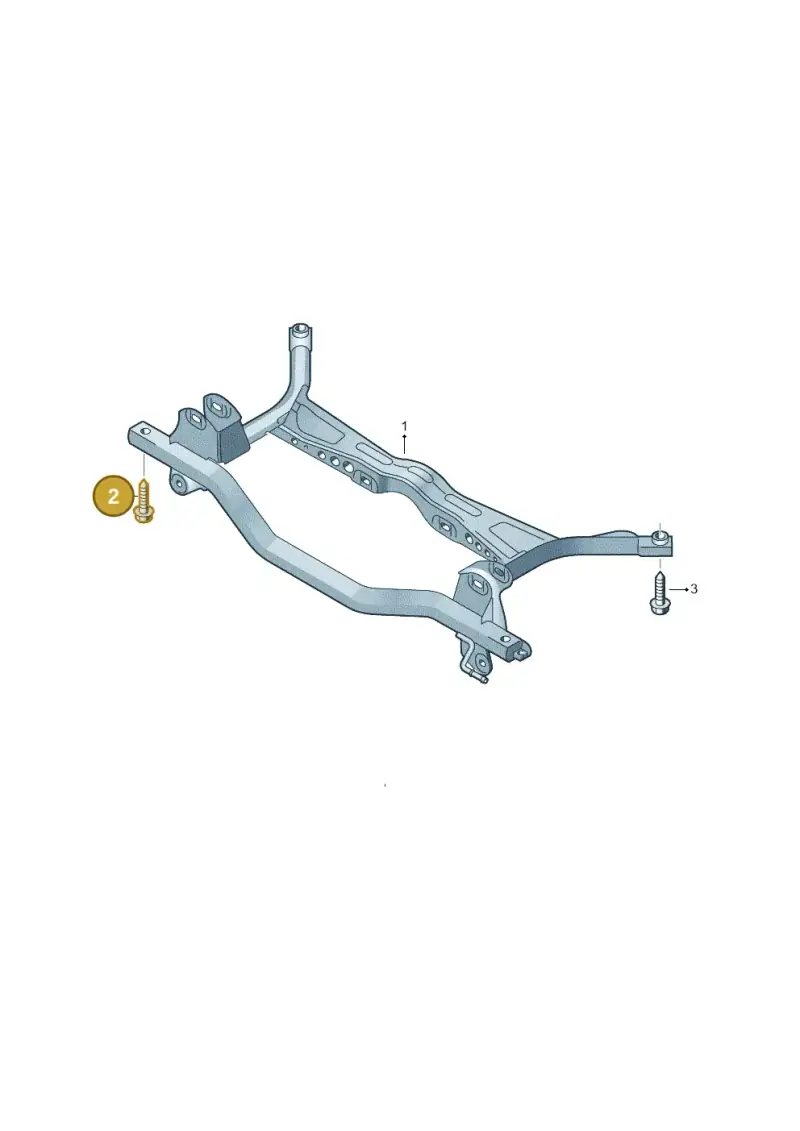 N91096401 — Volkswagen Tiguan 4Motion (2011-2018) diagram 729505020, position 2