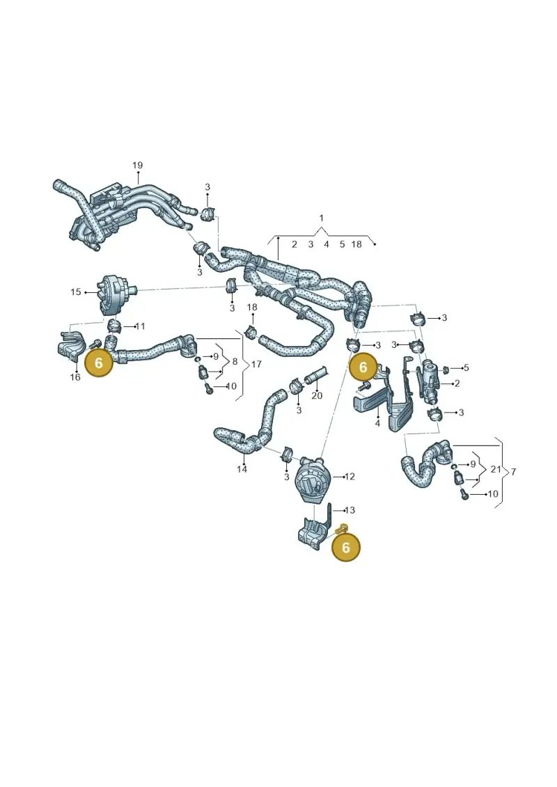 N91096801 — Volkswagen ID.7 Limousine Pro (2023-) diagram 10a121210, position 6