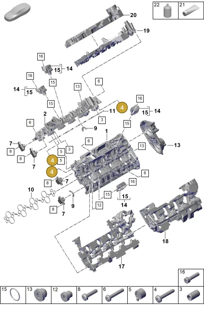 N91097202 — Porsche Panamera (2023-2025) diagram p60103070, position 4