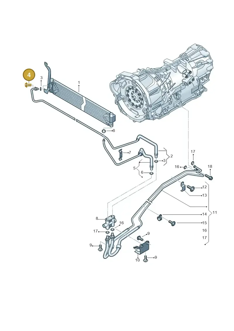 N91099101 — Volkswagen Amarok twin cab (2022-) diagram 894317120, position 4