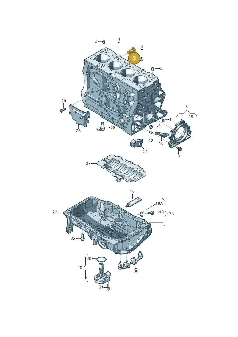N91101401 — Volkswagen Multivan (2021-) diagram 827103070, position 3