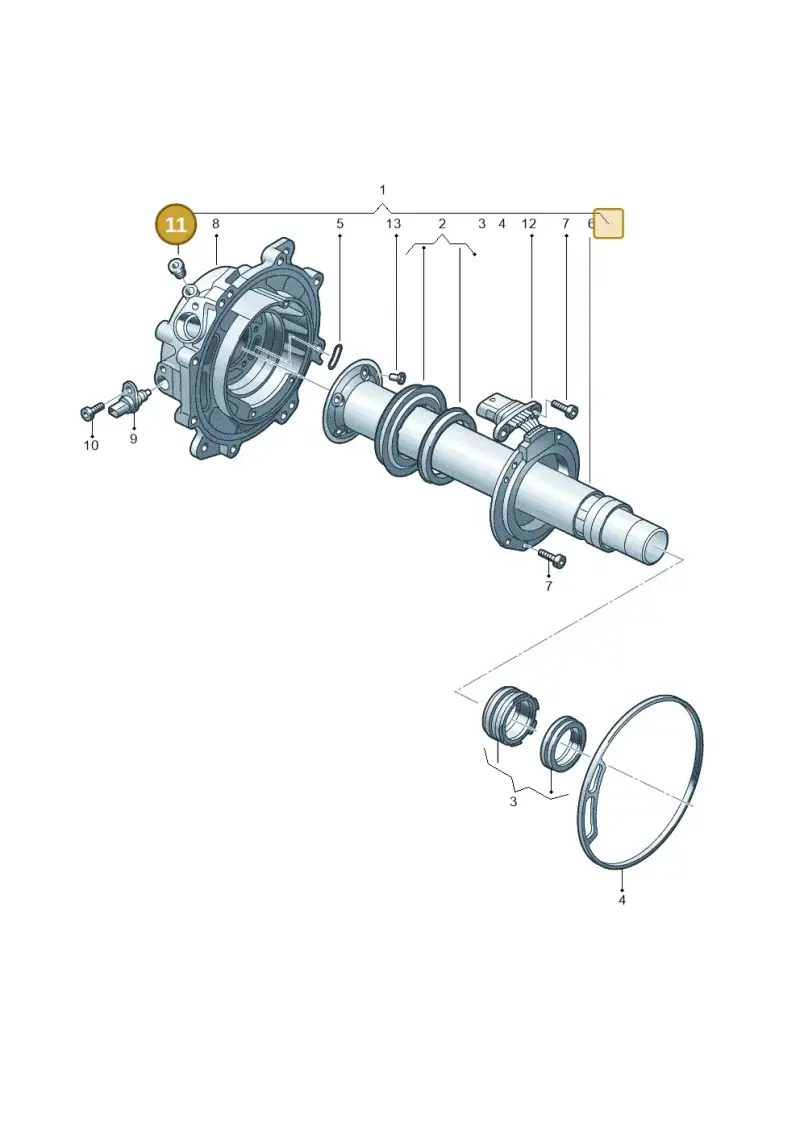 N91103402 — Audi E-tron (2020-2023) diagram 586107500, position 11