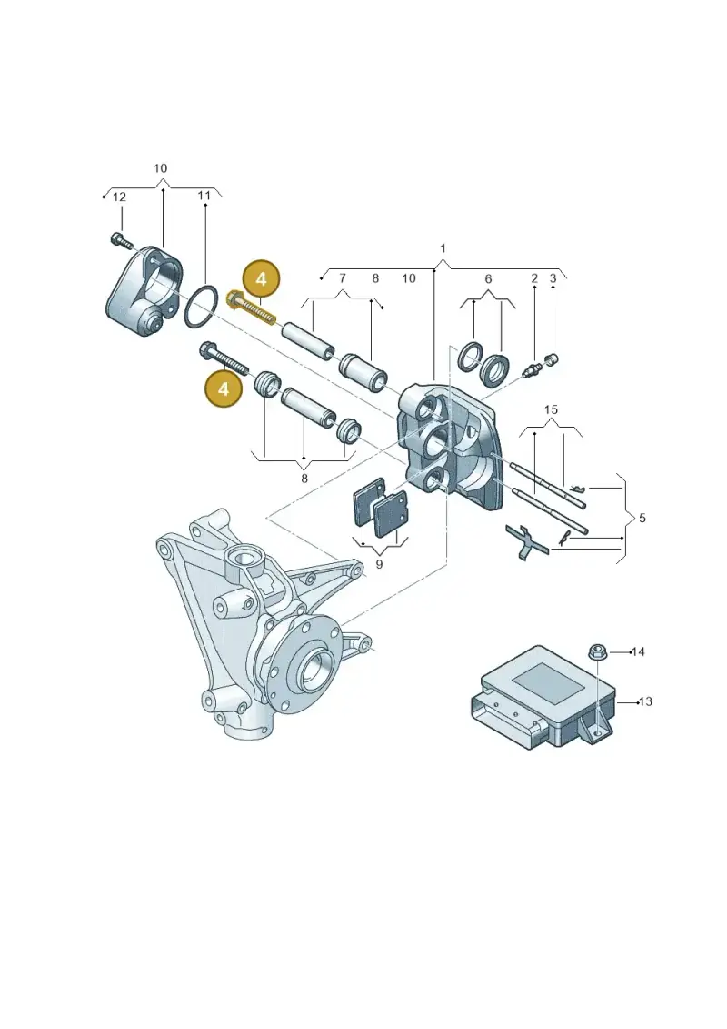 N91105601 — Audi R8 Spyder (2015-2024) diagram 872615650, position 4