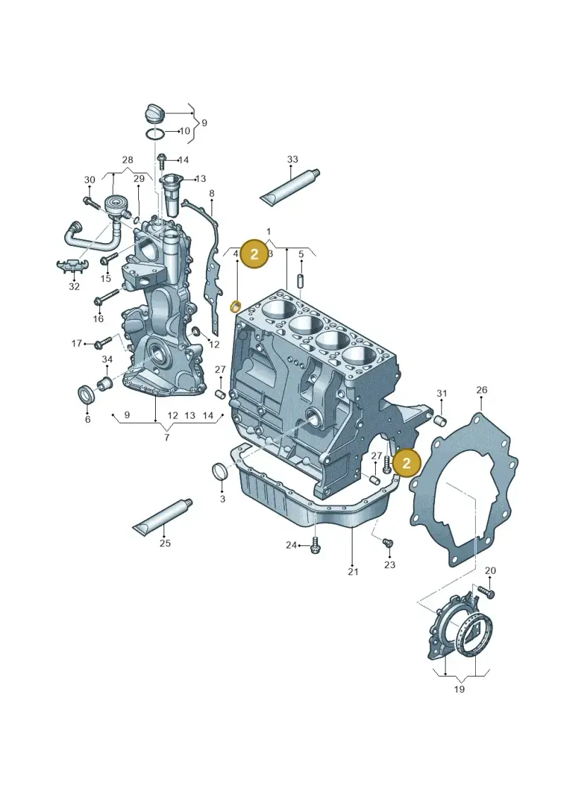 N91107801 — Volkswagen Polo (2012-2014) diagram 794103100, position 2