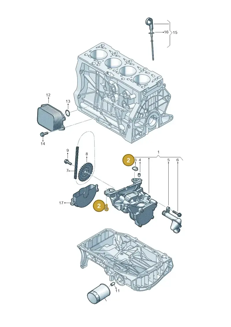 N91108701 — Volkswagen Passat estate (2023-) diagram 813115040, position 2