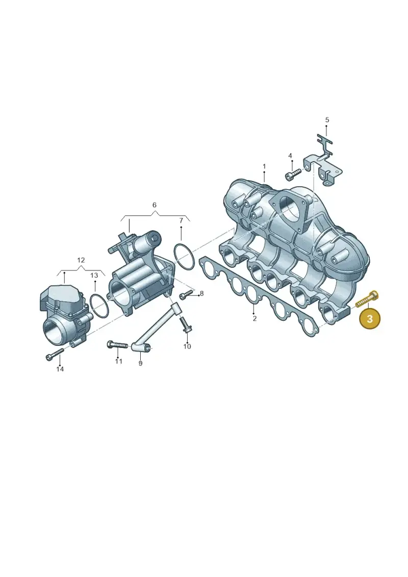 N91126001 — Volkswagen Crafter 35 panel (2011-2016) diagram 483129050, position 3