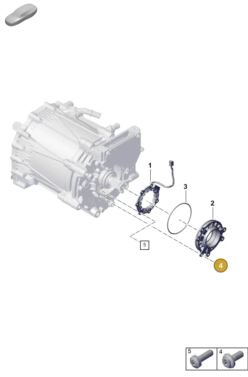 N91126101 — Porsche Taycan Sport Turismo (2023-2025) diagram p56153000, position 4