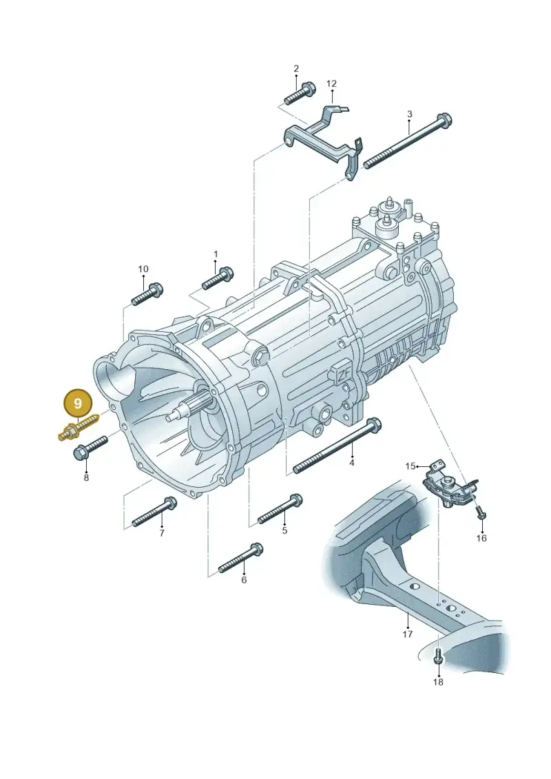 N91127101 — Volkswagen Amarok twin cab (2022-) diagram 683300750, position 9