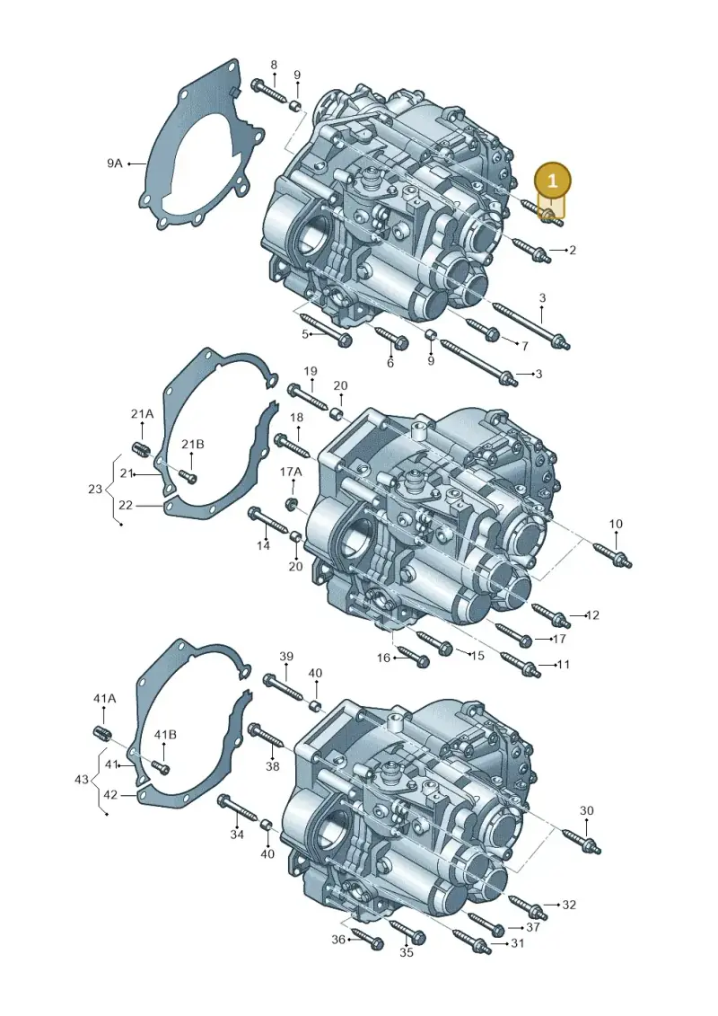 N91128901 — SEAT Alhambra (2006-2010) diagram 405300790, position 1