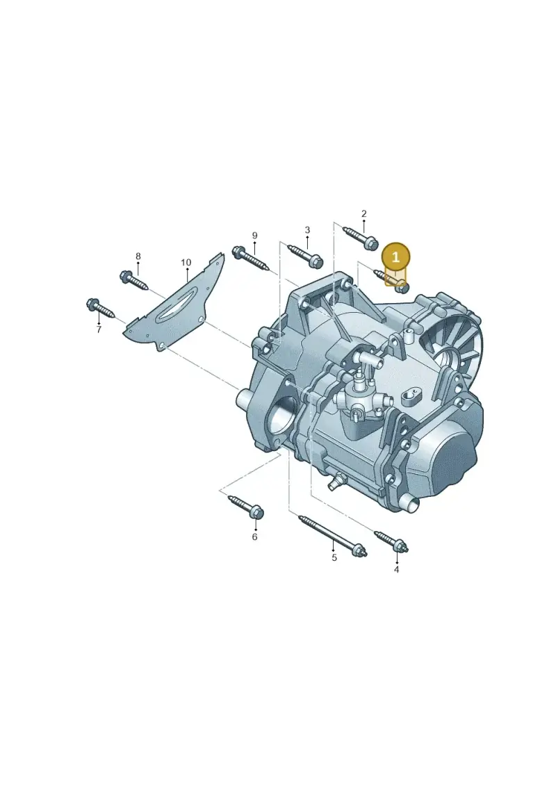 N91128901 — Volkswagen Spacefox (2014-2019) diagram 694300710, position 1