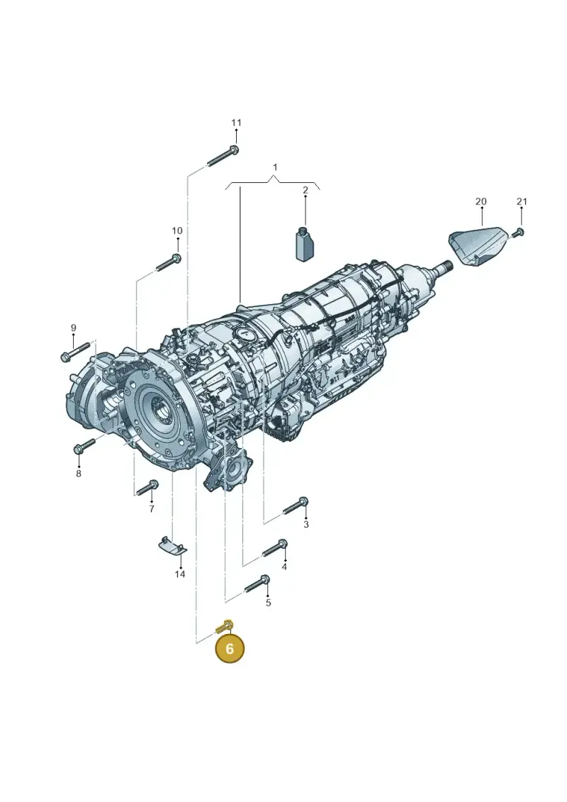 N91129101 — Volkswagen Touareg (2017-2023) diagram 439300200, position 6