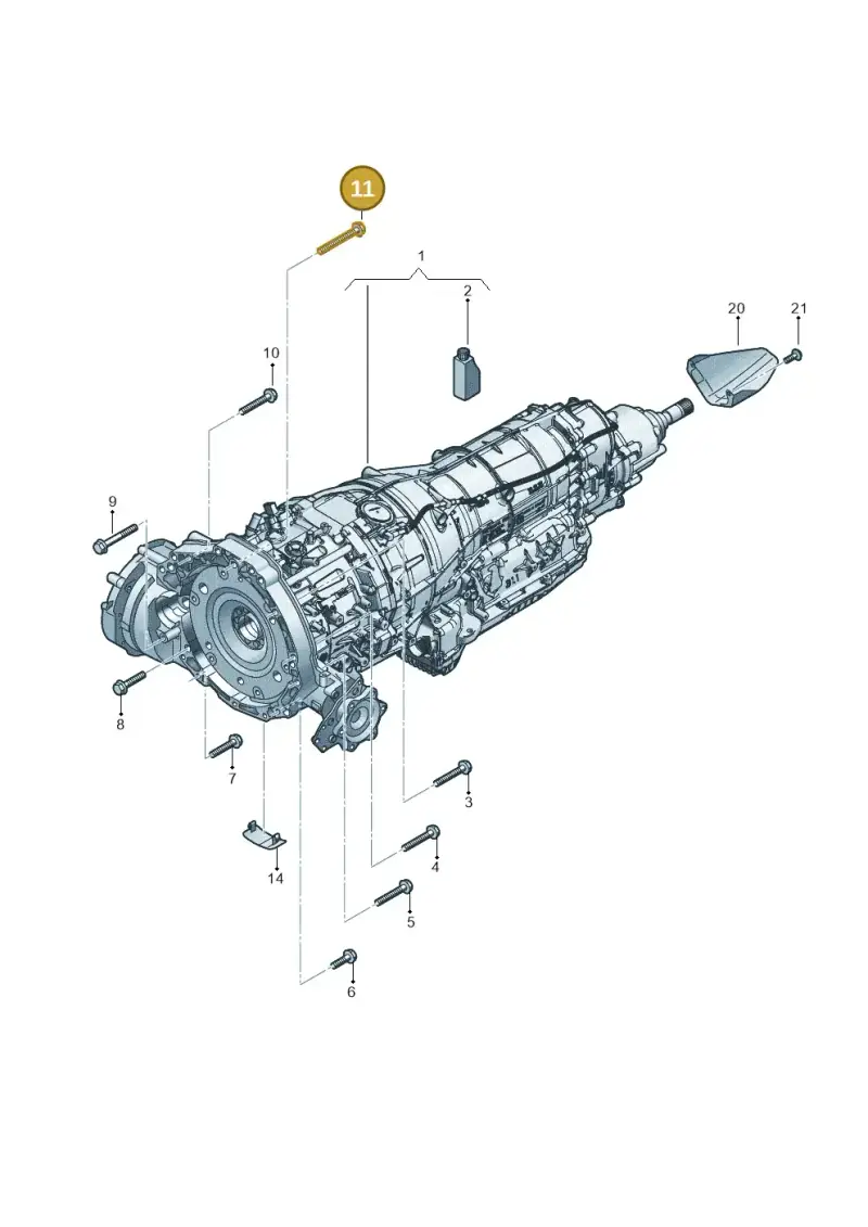 N91129701 — Volkswagen Touareg (2017-2023) diagram 439300200, position 11