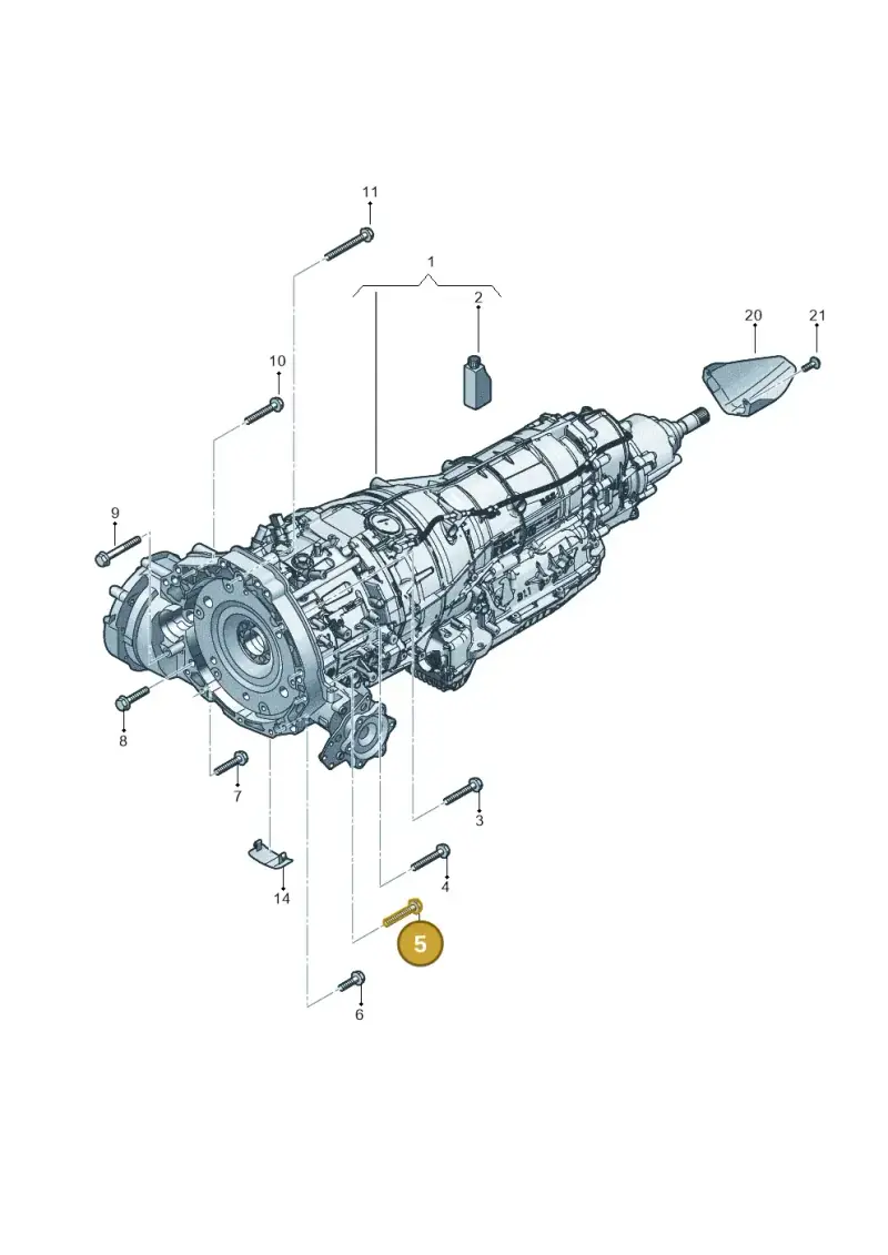 N91129801 — Volkswagen Touareg (2017-2023) diagram 439300200, position 5