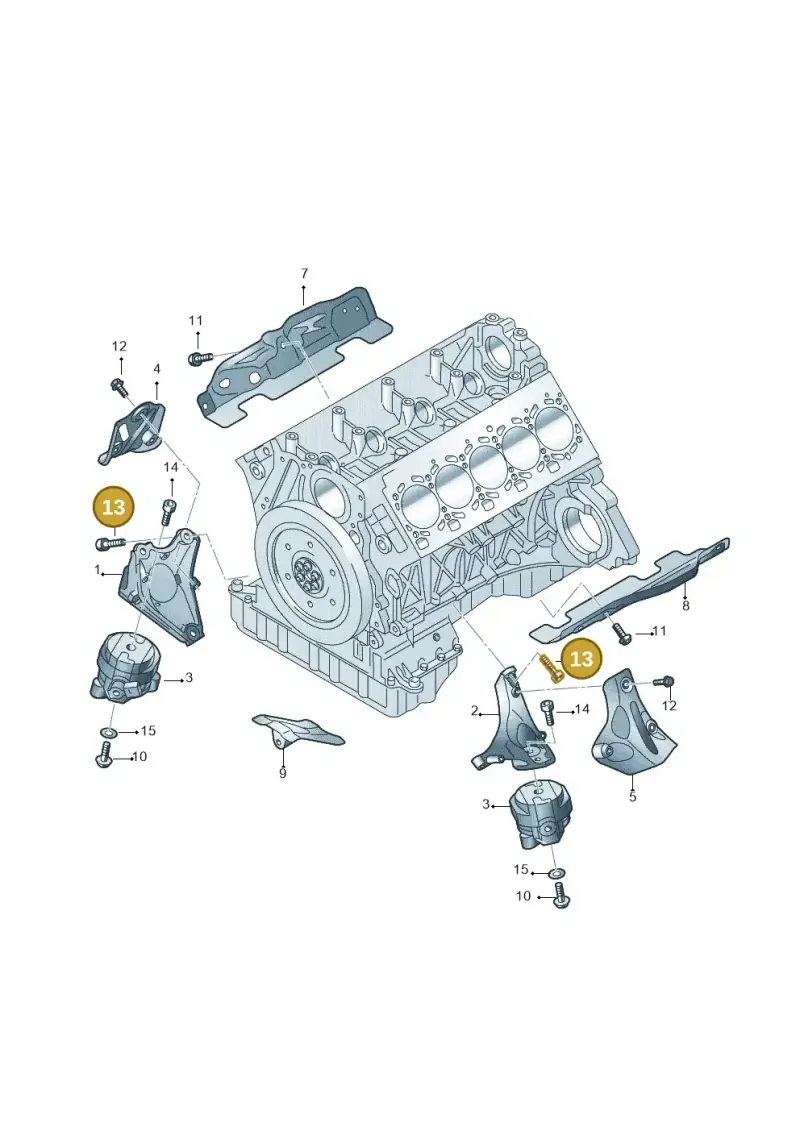 N91135801 — Audi R8                08> (2007-) diagram 752199050, position 13