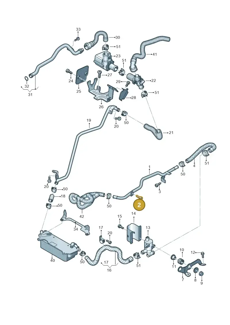 N91135801 — Audi A7 Sportback (2014-2018) diagram 798121360, position 2