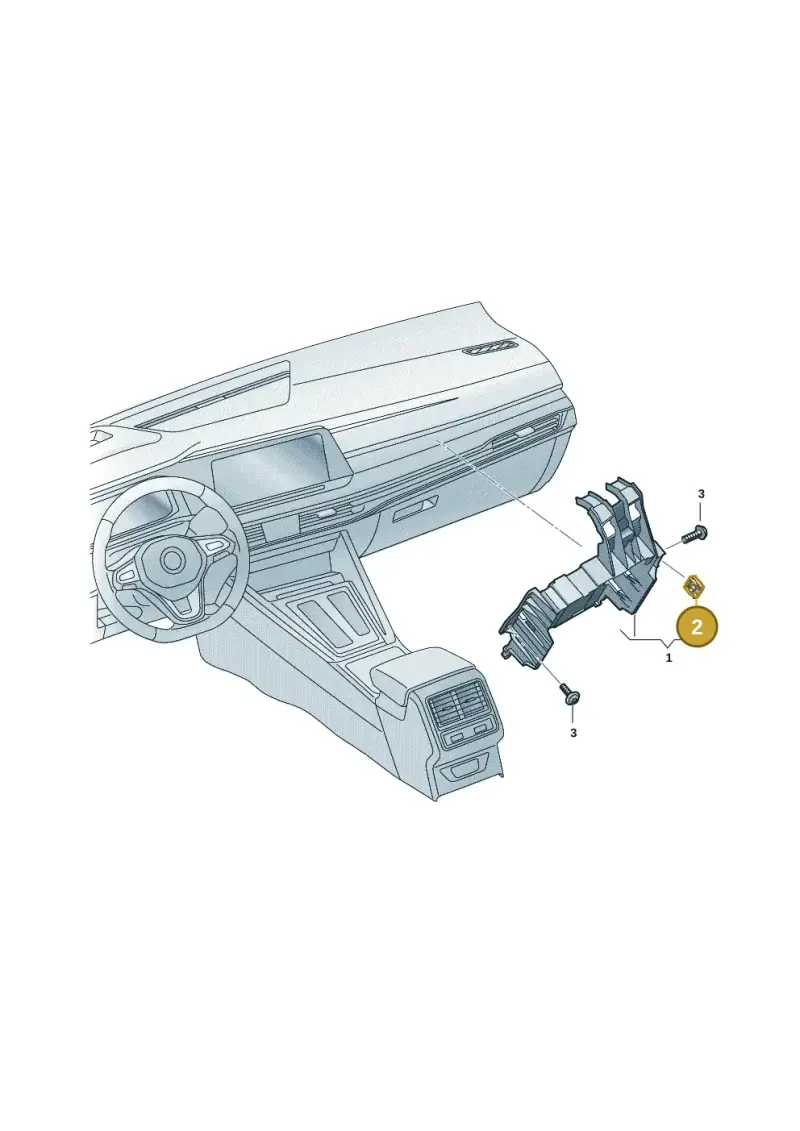 N91137101 — Volkswagen Golf 2.0 BlueMotion (2019-2024) diagram 5h0035070, position 2