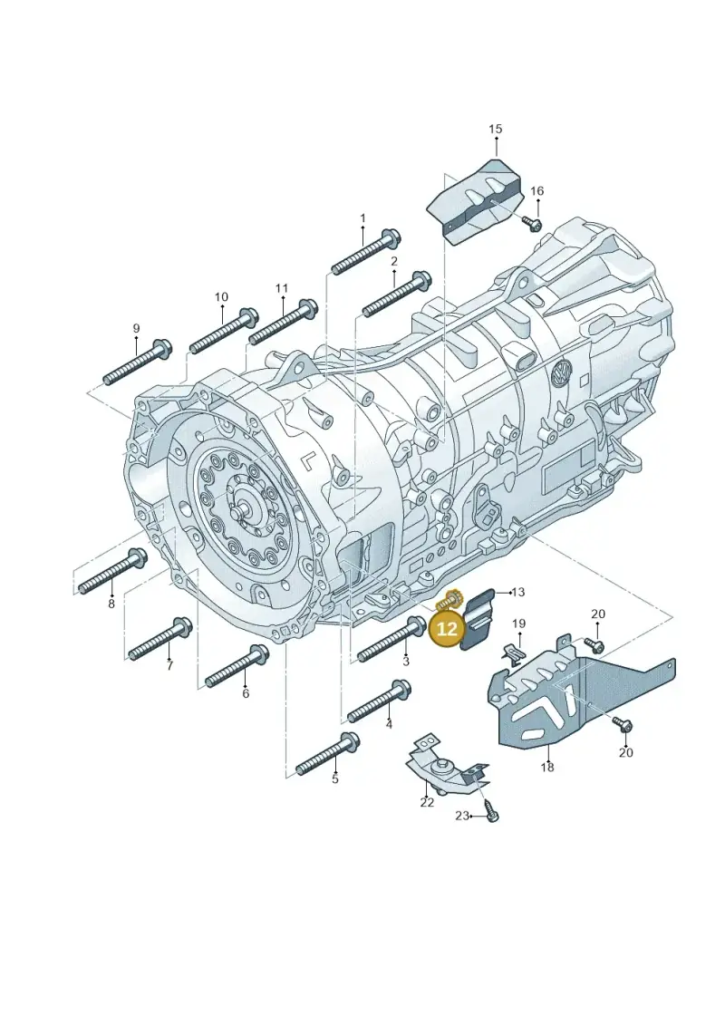 N91143203 — Volkswagen Amarok twin cab (2022-) diagram 894300850, position 12