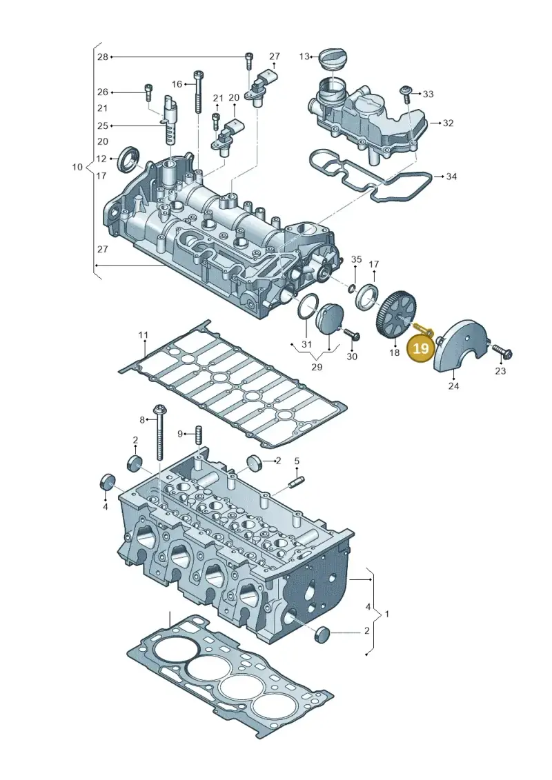 N91145502 — Volkswagen Caddy Maxi Kombi (2020-2024) diagram 827103540, position 19