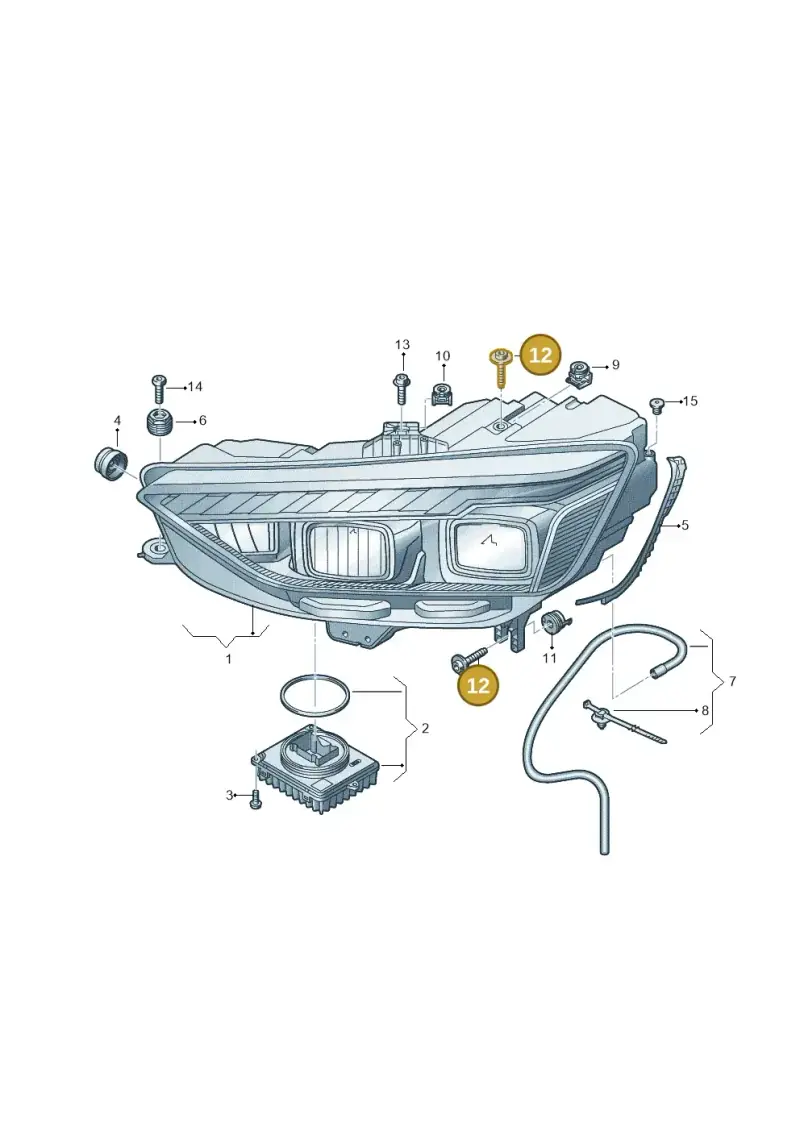 N91151301 — Audi RS4 Avant (2017-2025) diagram 849941015, position 12