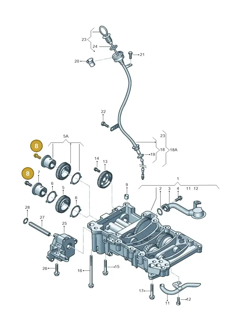 N91154101 — Volkswagen TIGUAN                 08> (2007-) diagram 634115300, position 8