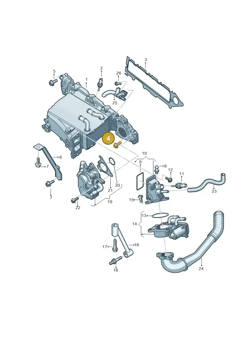 N91157202 — Volkswagen Tiguan 2.0 (2023-) diagram 884129800, position 4