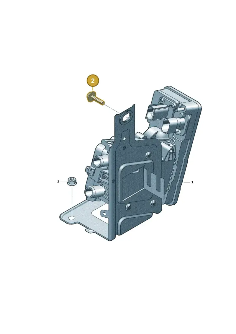 N91159101 — Volkswagen ID.Buzz (2022-) diagram 15a819600, position 2
