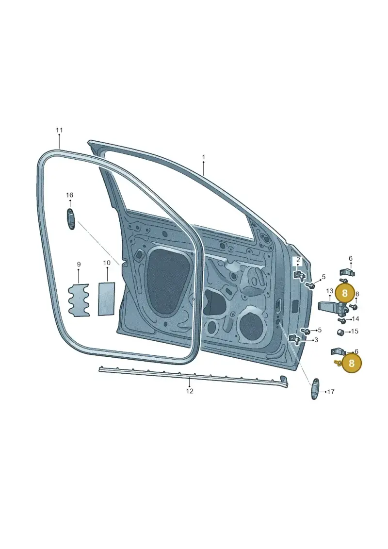 N91163401 — Skoda Kamiq (2019-2020) diagram 584831000, position 8