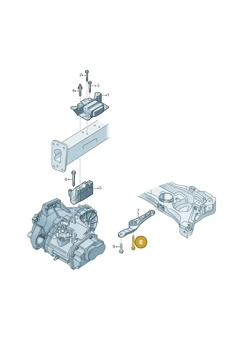 N91167101 — Volkswagen Taigo (2021-2024) diagram 793199050, position 8