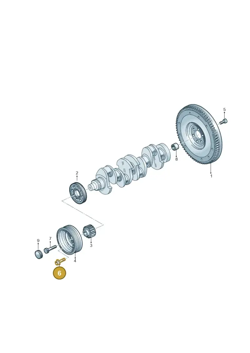 N91174301 — Volkswagen Transport. multivan (2019-2024) diagram 806105990, position 6