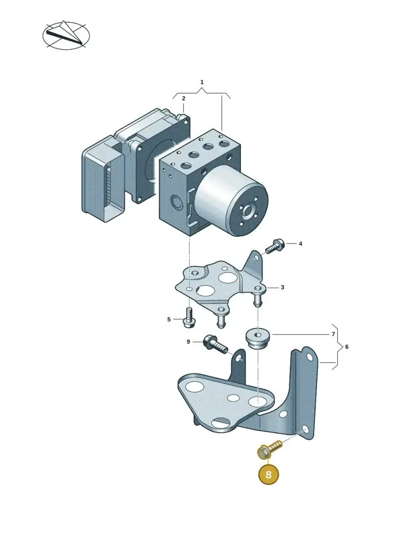 N91174701 — Volkswagen Amarok twin cab (2022-) diagram 894614005, position 8