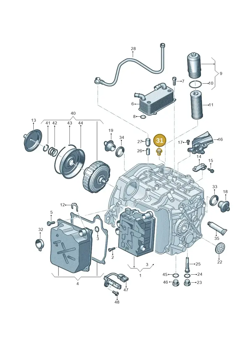 N91180501 — Volkswagen Transp. caravelle (2011-2015) diagram 679321600, position 31