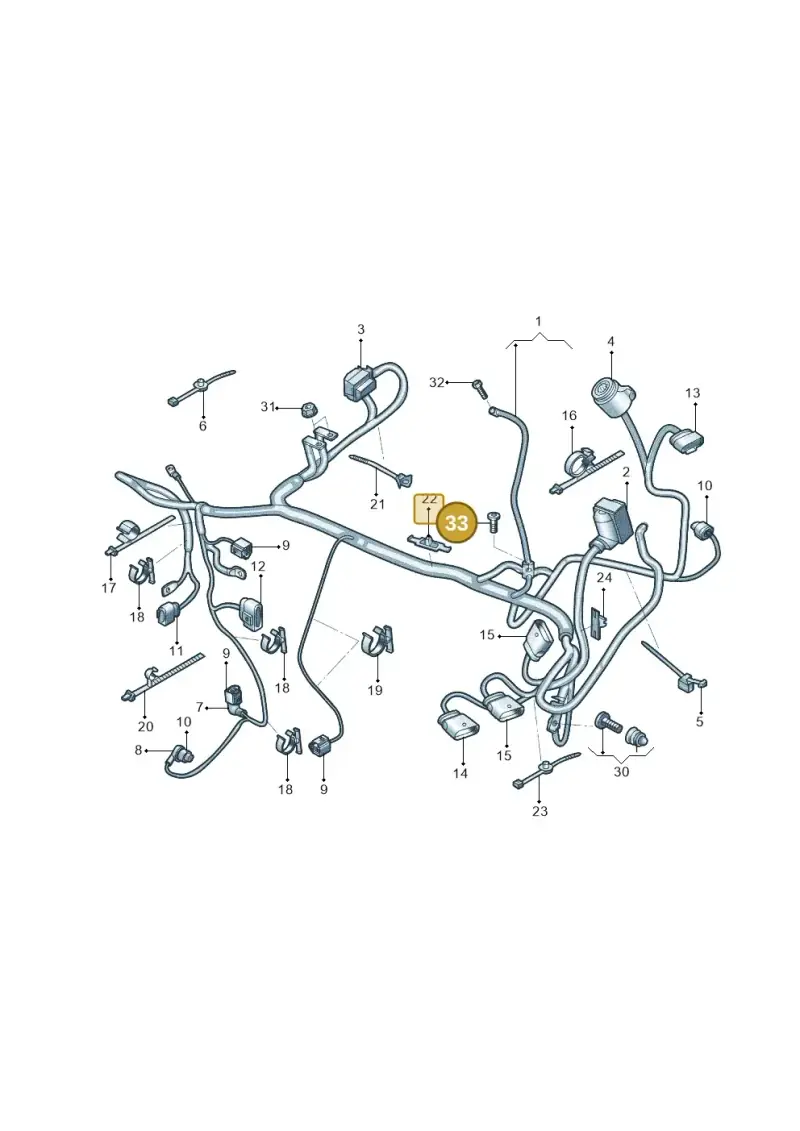 N91189601 — Volkswagen Tharu (2020-2020) diagram 578971060, position 33