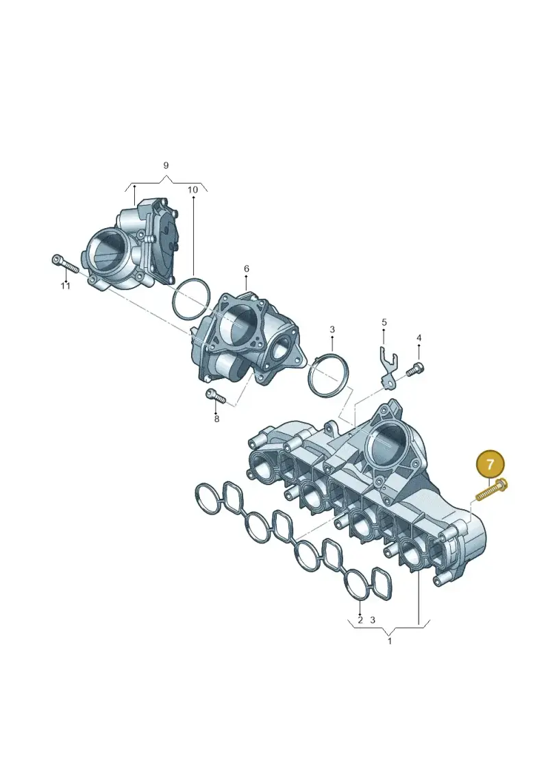 N91191201 — Volkswagen Amarok twin cab (2022-) diagram 722129500, position 7