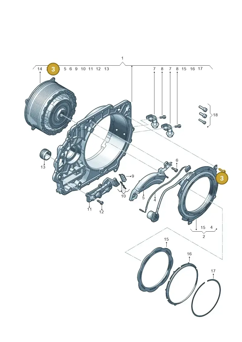 N91196301 — Volkswagen Golf 2.0 (2016-2020) diagram 745321680, position 3